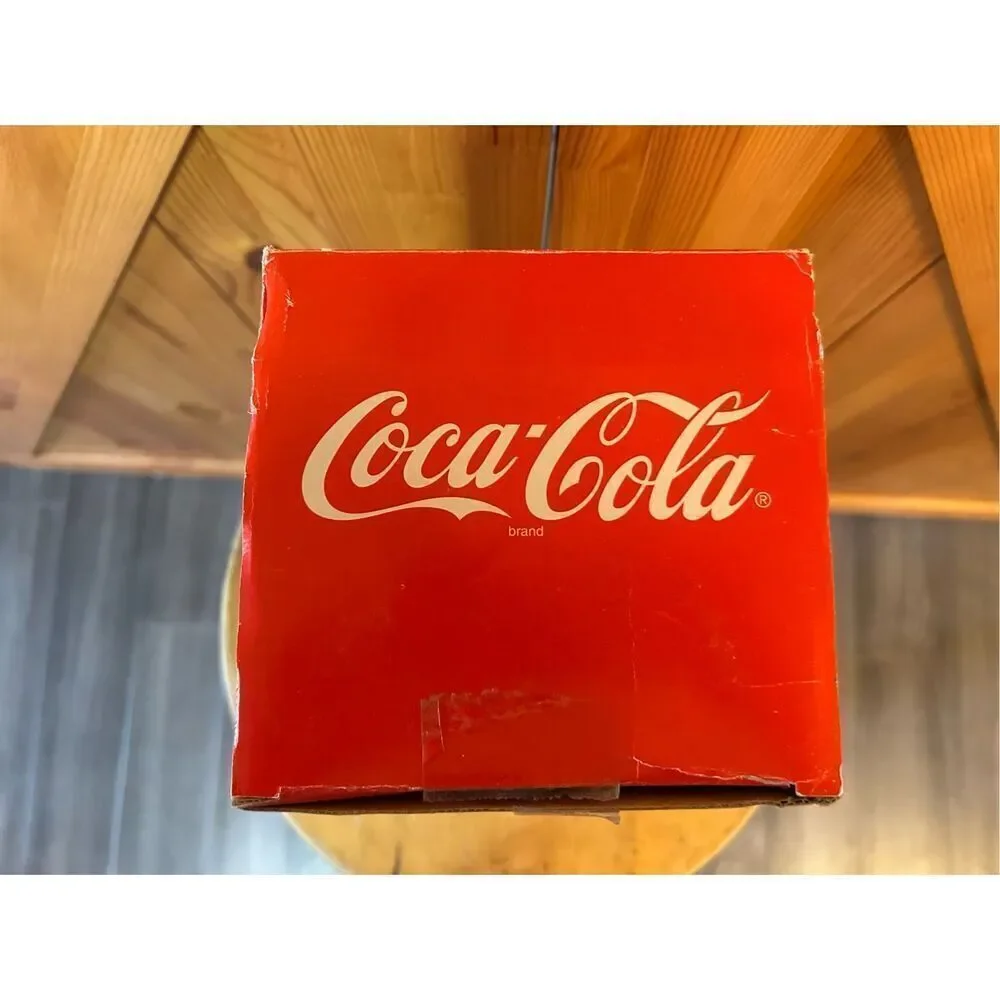 Coke Coca Cola Ceramic Bottle Hand Napkin Straw Holder Collectible Table Decor (